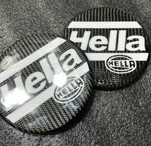 Load image into Gallery viewer, x2 Carbon Fiber 3k Hella HeadLight Covers
