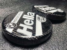 Load image into Gallery viewer, x2 BMW MotorSport by Hella HeadLight Covers Carbon Fiber E28 E30 E34 M3
