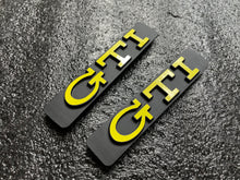 Load image into Gallery viewer, X2 GTI euro Side Badge Volkswagen Golf 3 mk3 emblema lateral
