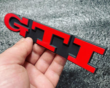 Load image into Gallery viewer, GTI Line Euro Front Badge Grill golf mk3
